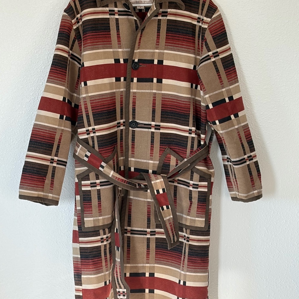 EUC 100% Cotton Filson Beartooth Robe Size S